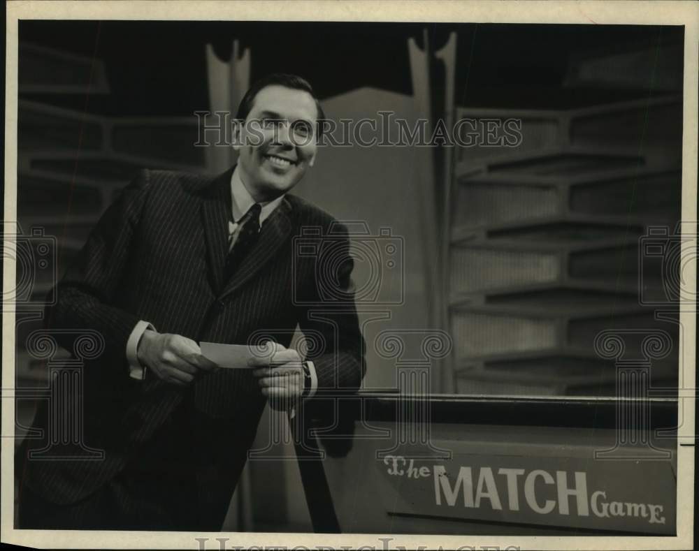 "The Match Game" TV Game Show Host Gene Rayburn-Historic Images