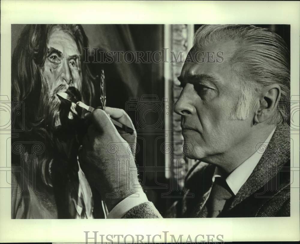 1972 Actor Stewart Granger Portrays Sherlock Holmes in Film-Historic Images