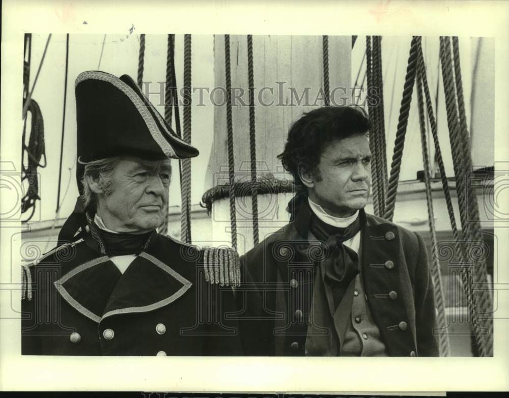 1973 Actors Robert Ryan & Cliff Robertson, The Man Without a Country - Historic Images