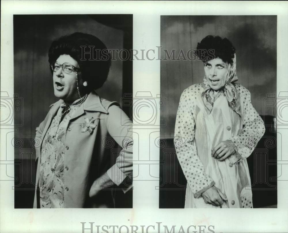 1988 Theater Actors Joe Sears & Jaston Williams Perform-Historic Images