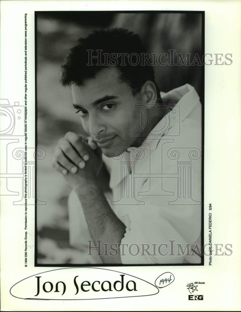1994 Musician Jon Secada-Historic Images