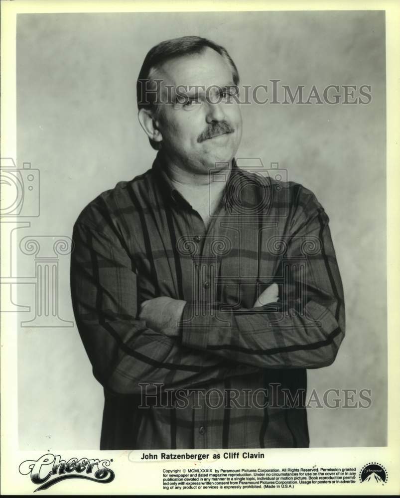 1989 TV Series &quot;Cheers&quot; Actor John Ratzenberger-Historic Images