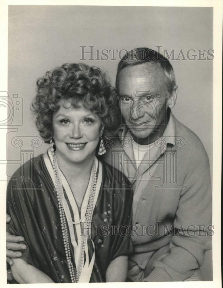 Press Photo Norman Fell with his co-star - sap63385- Historic Images