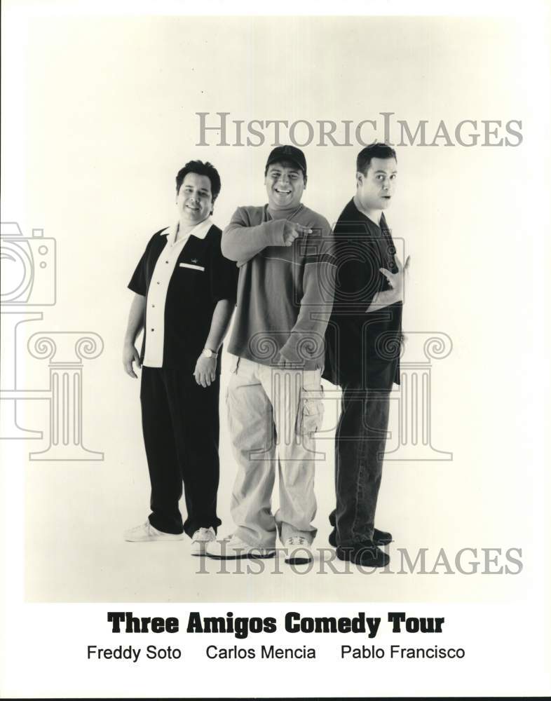 Press Photo The Three Amigos Comedy Tour - sap63545 - Historic Images