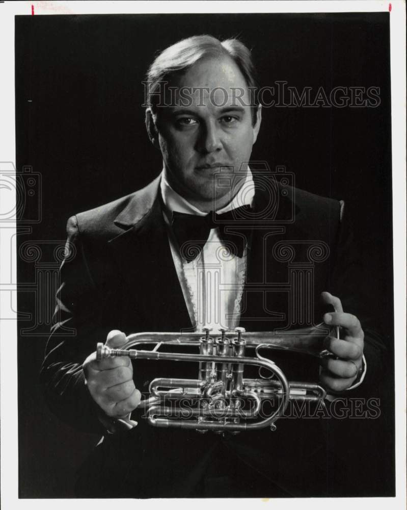 Press Photo Trumpeter Jim Cullum - sap68043 - Historic Images