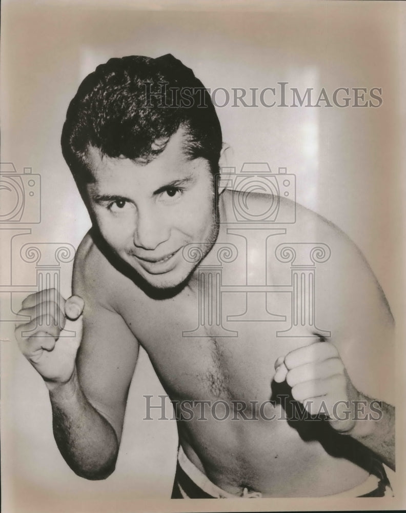 Bantamweight boxing champion Rodolfo Martinez-Historic Images