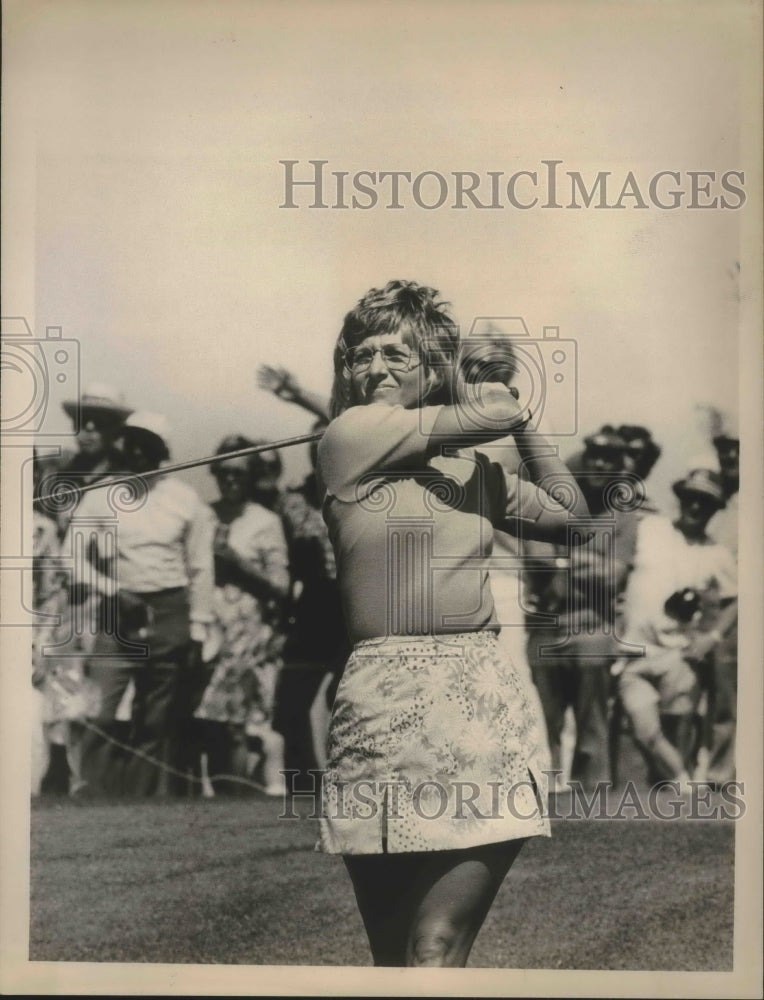 1976 Press Photo LGPA Tour golfer Sandra Palmer - sas01816- Historic Images