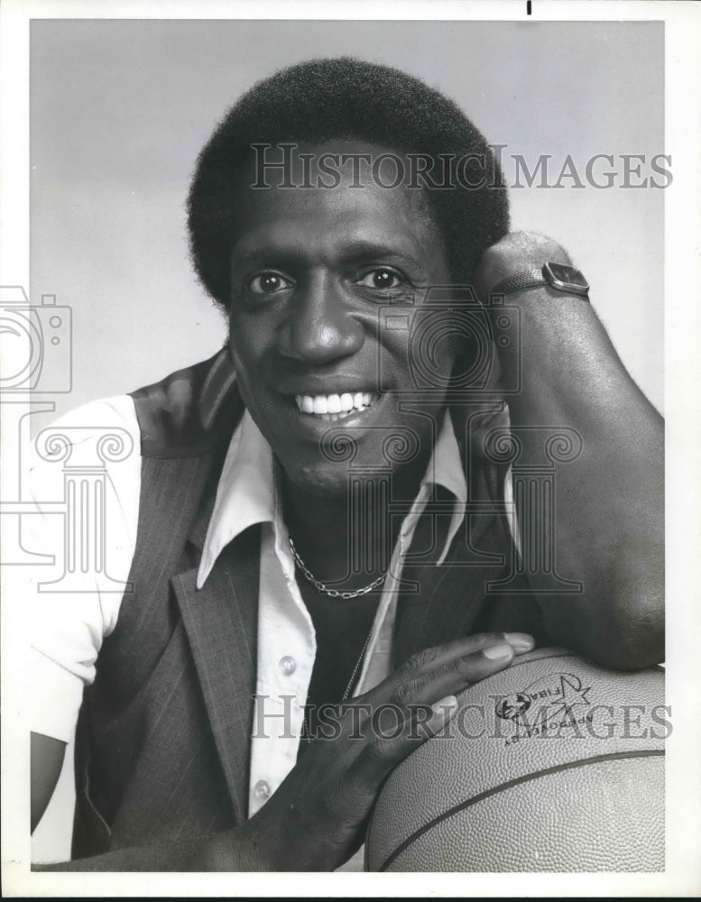 Press Photo Actor and former Globetrotter basketball star Meadowlark Lemon - Historic Images