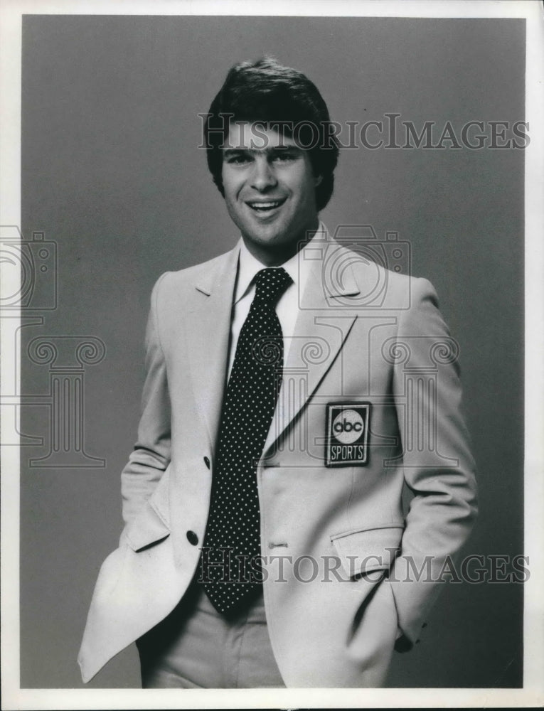 Press Photo ABC television sports announcer Jim Lampley - sas02047 - Historic Images
