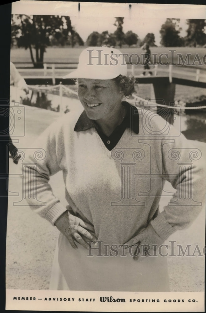 1978 Press Photo Women&#39;s golf star Patty Berg - sas02078 - Historic Images