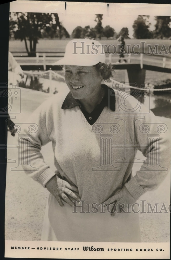 1978 Press Photo Women's golf star Patty Berg - sas02078 - Historic Images