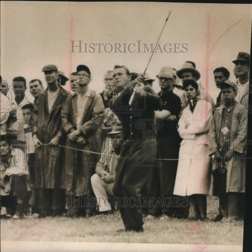Press Photo Professional golfer Johny Palmer - sas02223 - Historic Images