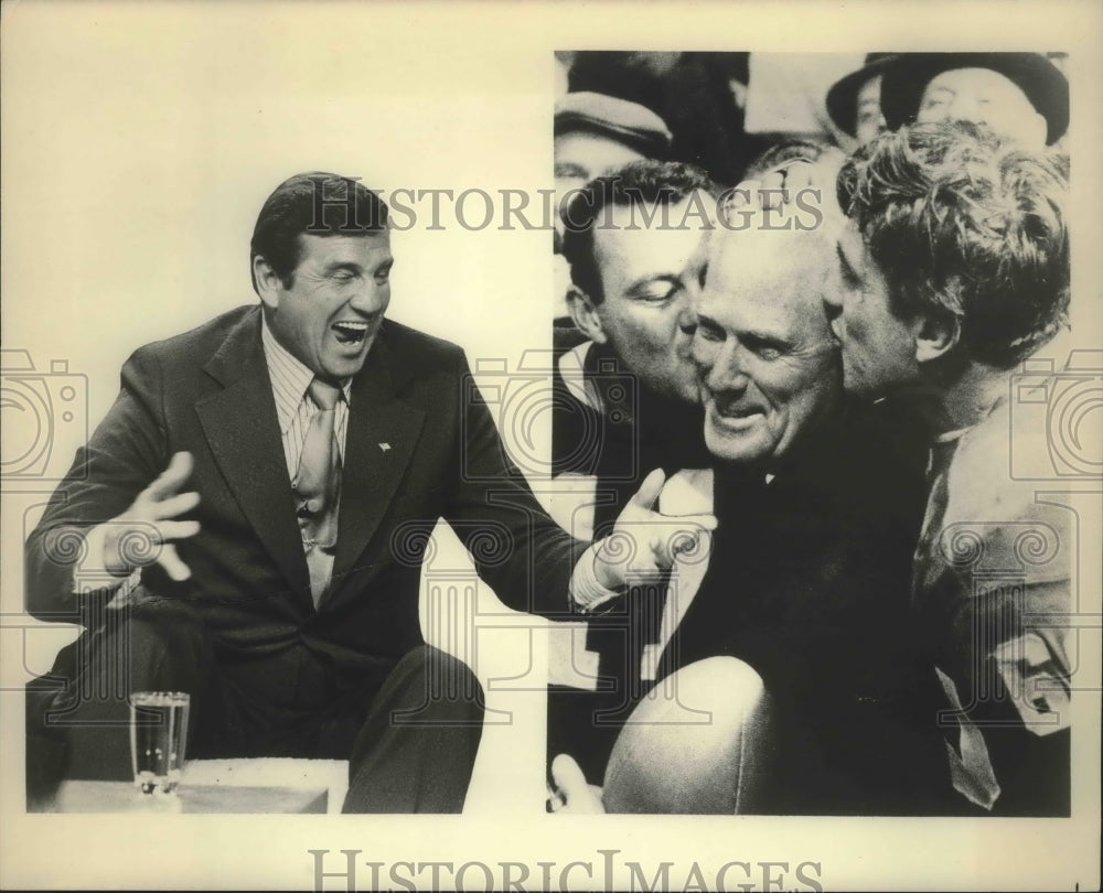 Press Photo Former Philadelphia Eagles football player Chuck Bednarik - Historic Images