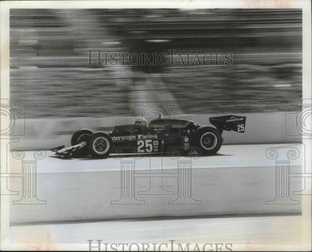 Press Photo Race driver Danny Angais in action - sas02301 - Historic Images