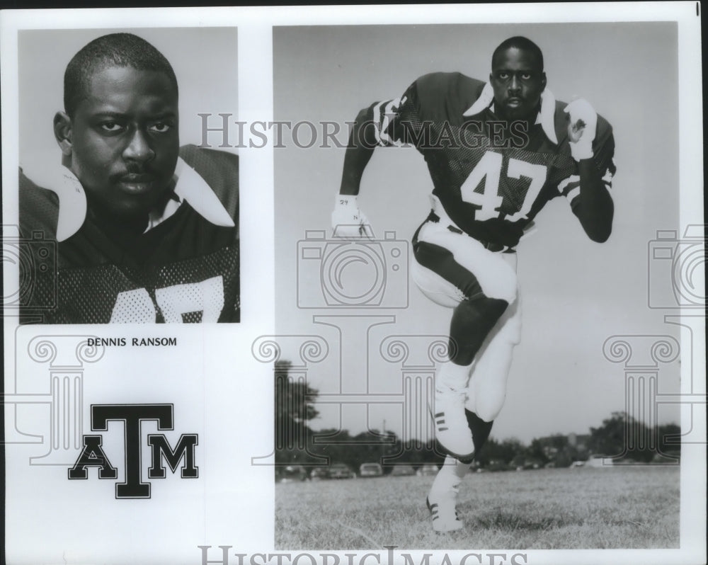 Press Photo Dennis Ransom, ATM - sas02435 - Historic Images