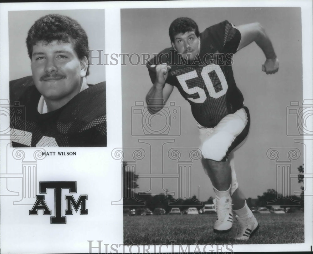 Matt Wilson, ATM, Football-Historic Images