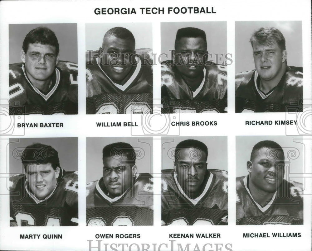 Eight Georgia Tech Football Players Historic Images eight-georgia-tech-football-players-historic-images