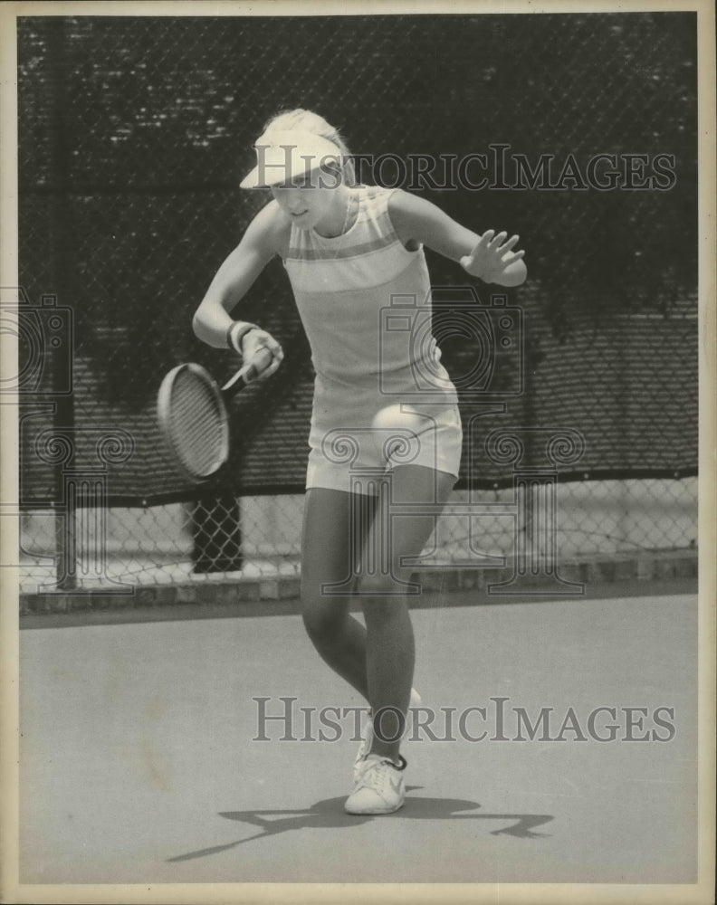 Press Photo Allegra Pero, Tennis - sas02726- Historic Images