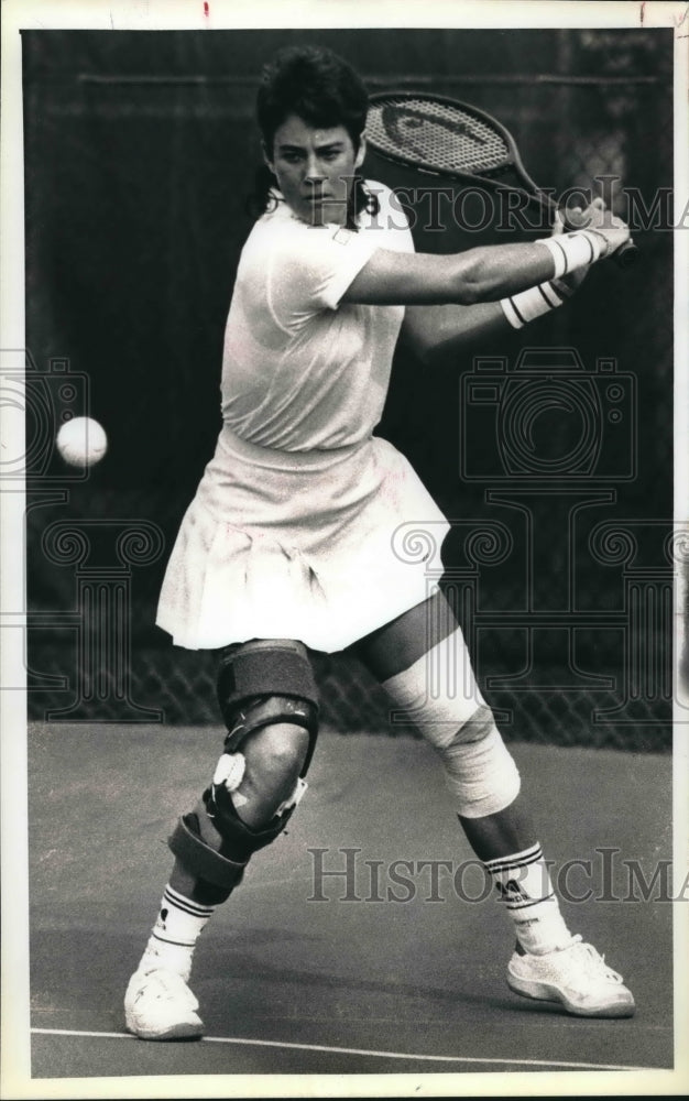 Press Photo Louise Allen, Tennis - sas02966 - Historic Images