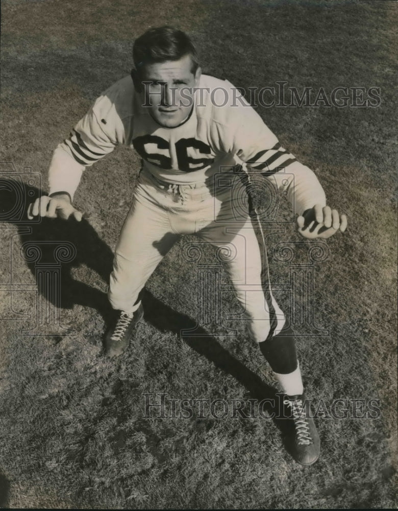 Press Photo Bill O' Conner, Football - sas03010 - Historic Images