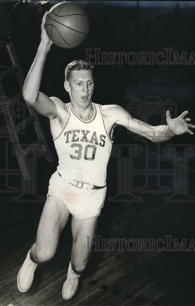&quot;Big&quot; Billy Powell, Texas Basketball-Historic Images