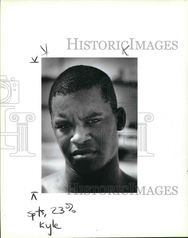 1988 Press Photo Judson, Vincent Kyle, High School Football - sas03271 - Historic Images