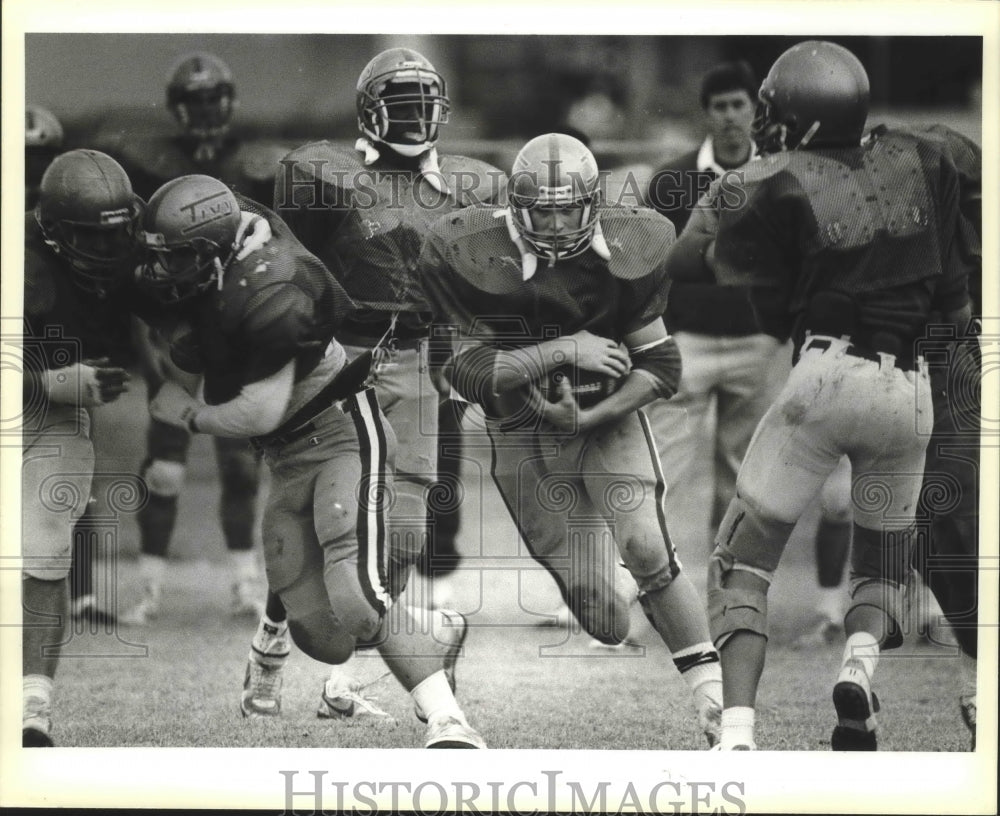 1987 Tivy High School, Dave Darapela at football practice-Historic Images