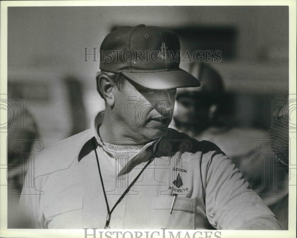 Sterling Jeter, Judson Rockets Football Coach-Historic Images