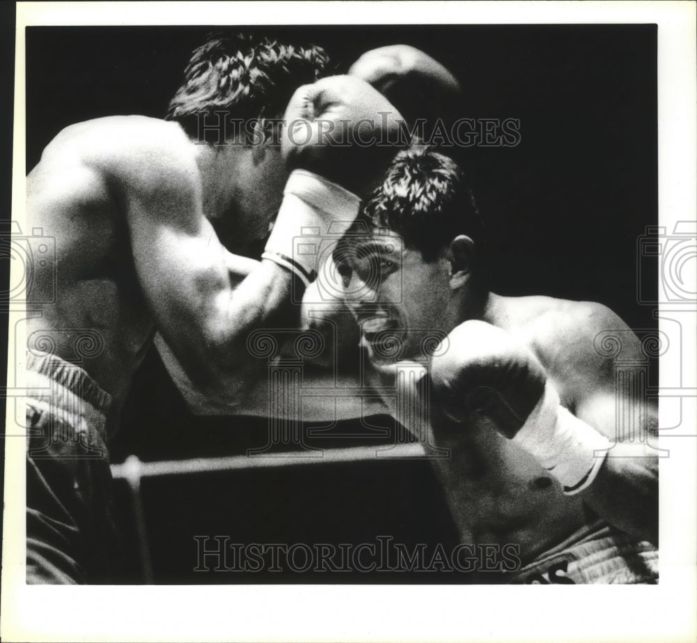 Boxing Match-Historic Images