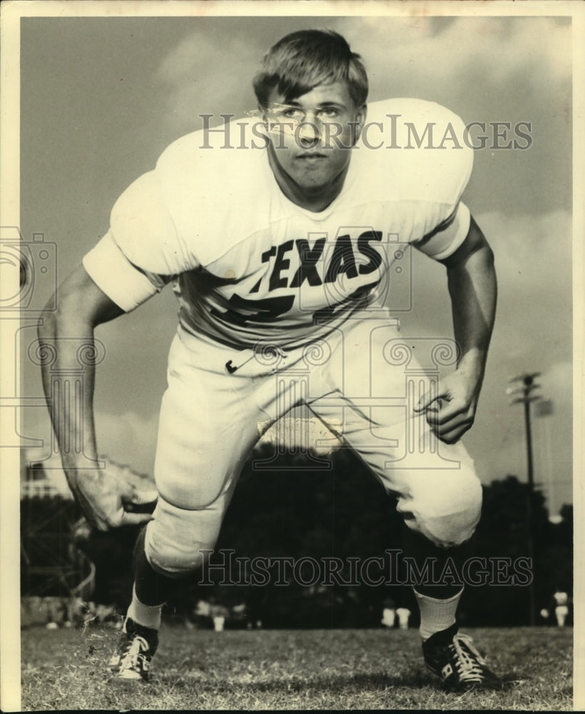 Press Photo Scott Palmer, Texas Football Player - sas04537- Historic Images