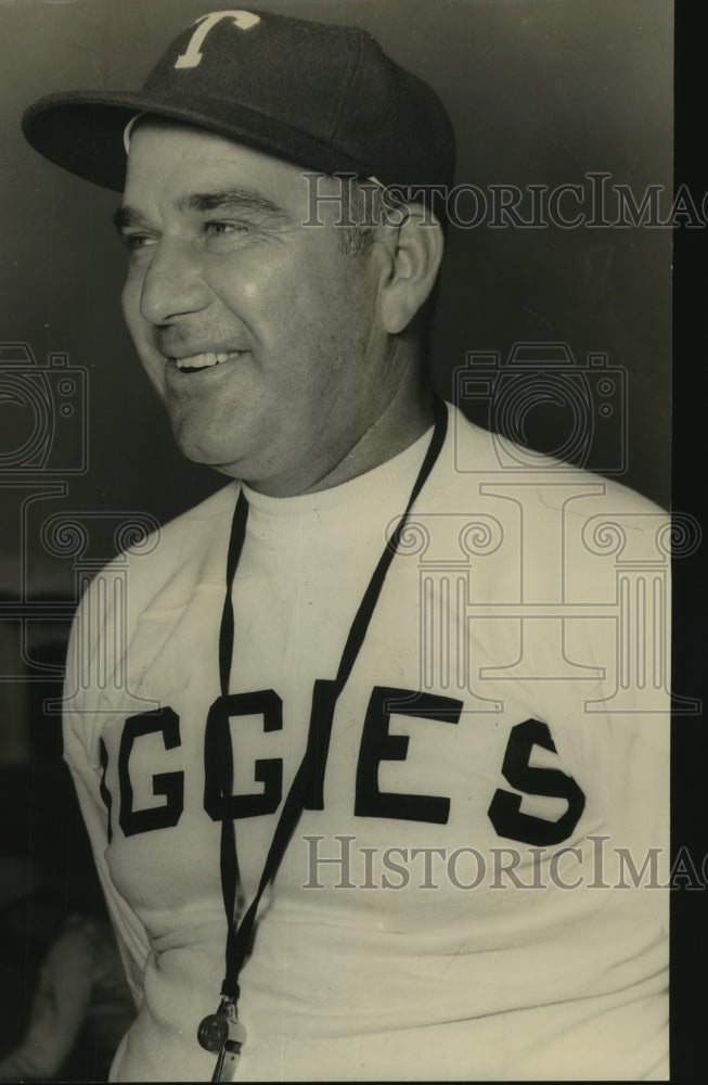 Homer Norton, Aggies Baseball Coach-Historic Images