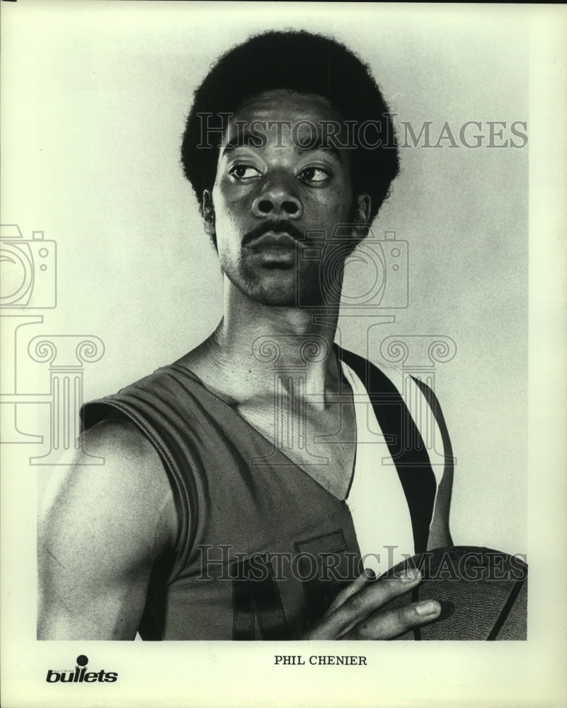 Phil Chenier, Bullets Basketball Player-Historic Images