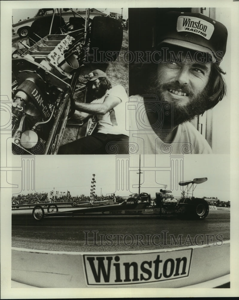 Frank Bradley, Winston World Championship Hot Rod Drag Racer-Historic Images