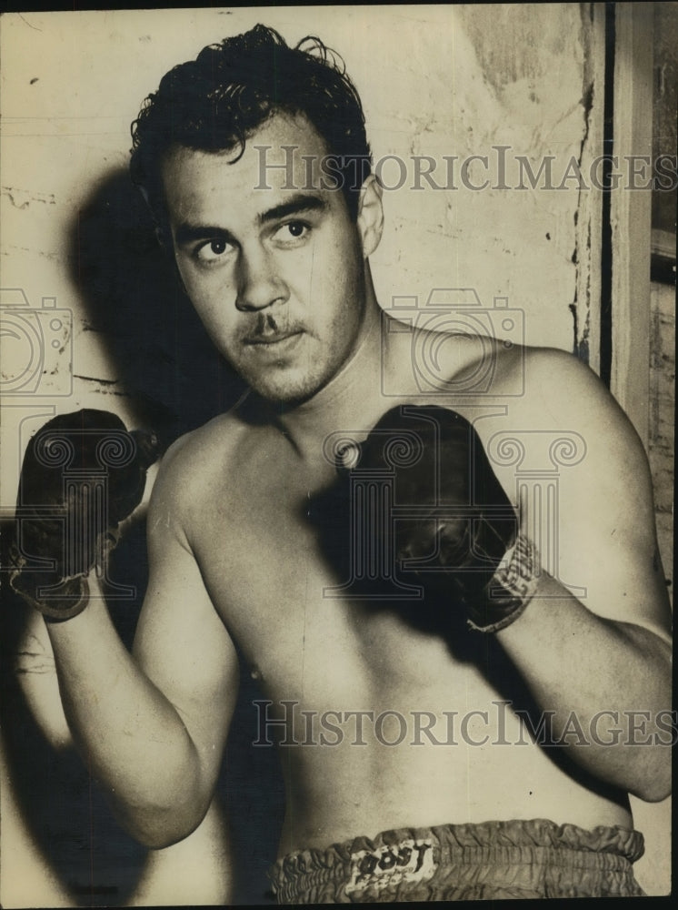 Press Photo Joe Ramon, Boxer, Light Heavy - sas04748- Historic Images