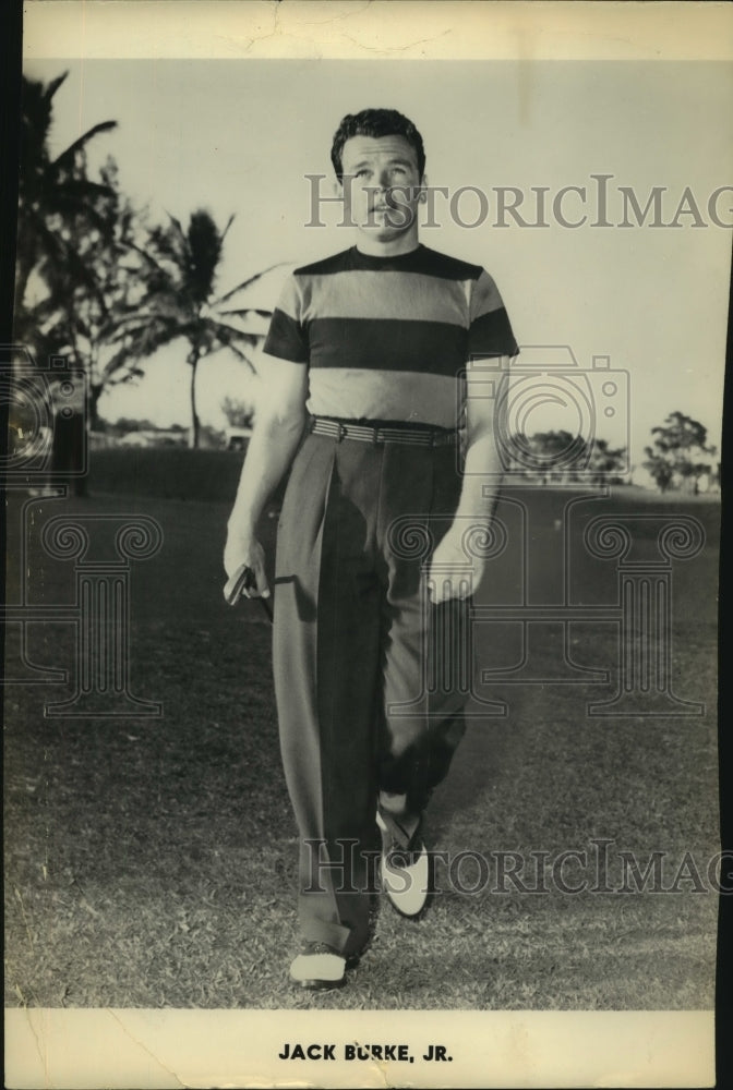 Golfer Jack Burke, Jr.-Historic Images