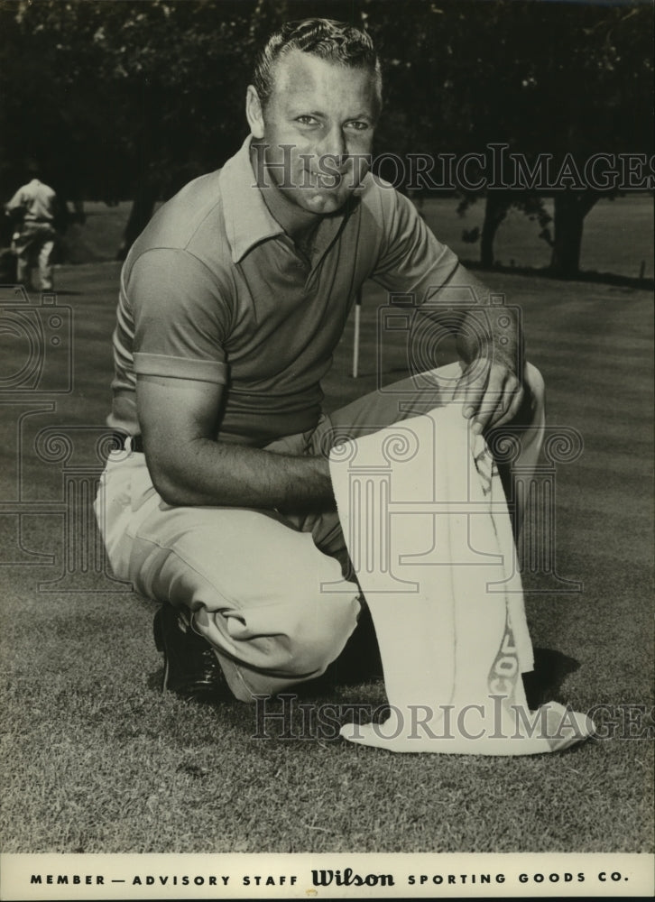 Golfer Jimmy Clark, Wilson Advisory Staff Member on Greens-Historic Images