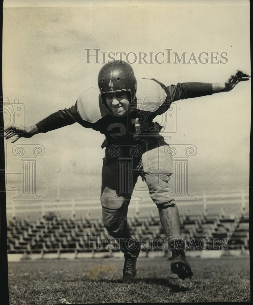 "Grand Dickie Pinson", Football Player-Historic Images