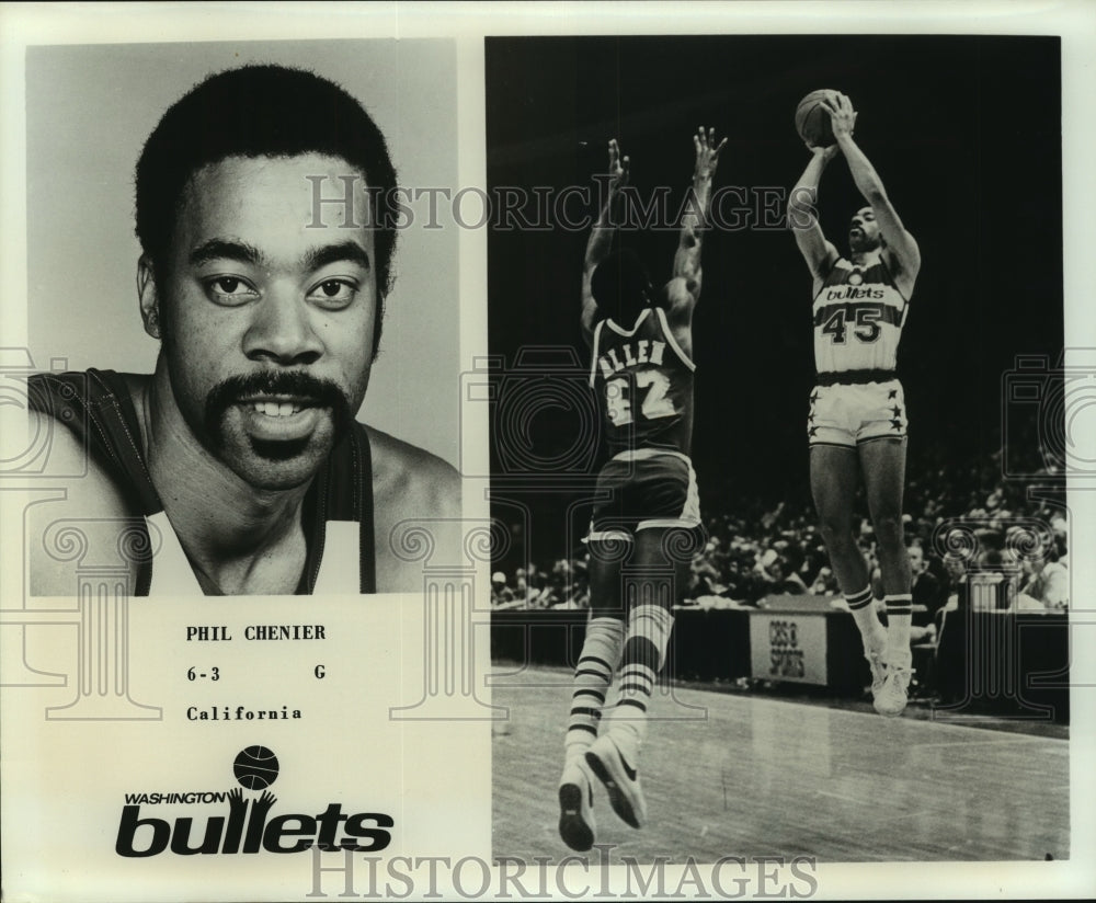 Washington Bullets basketball guard Phil Chenier-Historic Images
