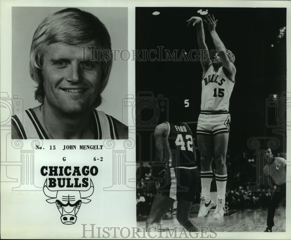 Press Photo Chicago Bulls basketball player John Mengelt - sas05238 - Historic Images
