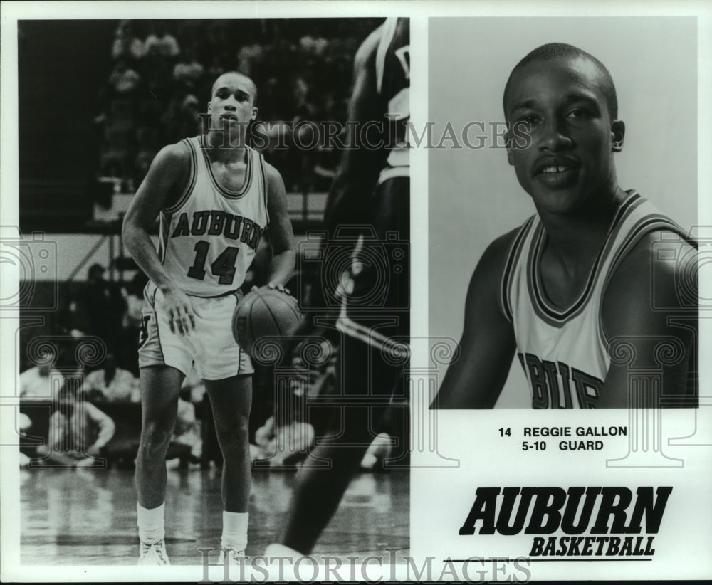 Reggie Gallon, Guard, Auburn Basketball-Historic Images