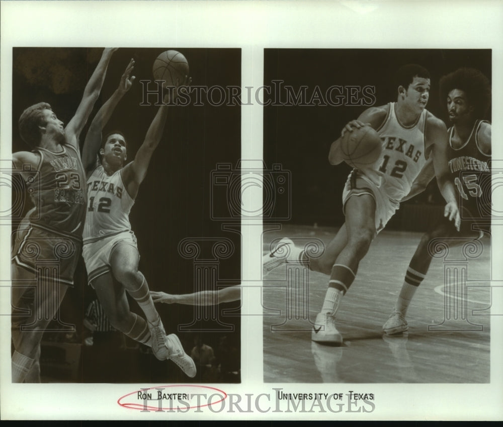 University of Texas basketball player Ron Baxter-Historic Images