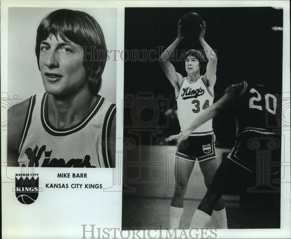 Kansas City Kings basketball player Mike Barr-Historic Images