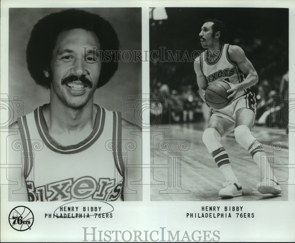 Press Photo Henry Bibby, Philadelphia 76ers Basketball Player - sas05477 - Historic Images