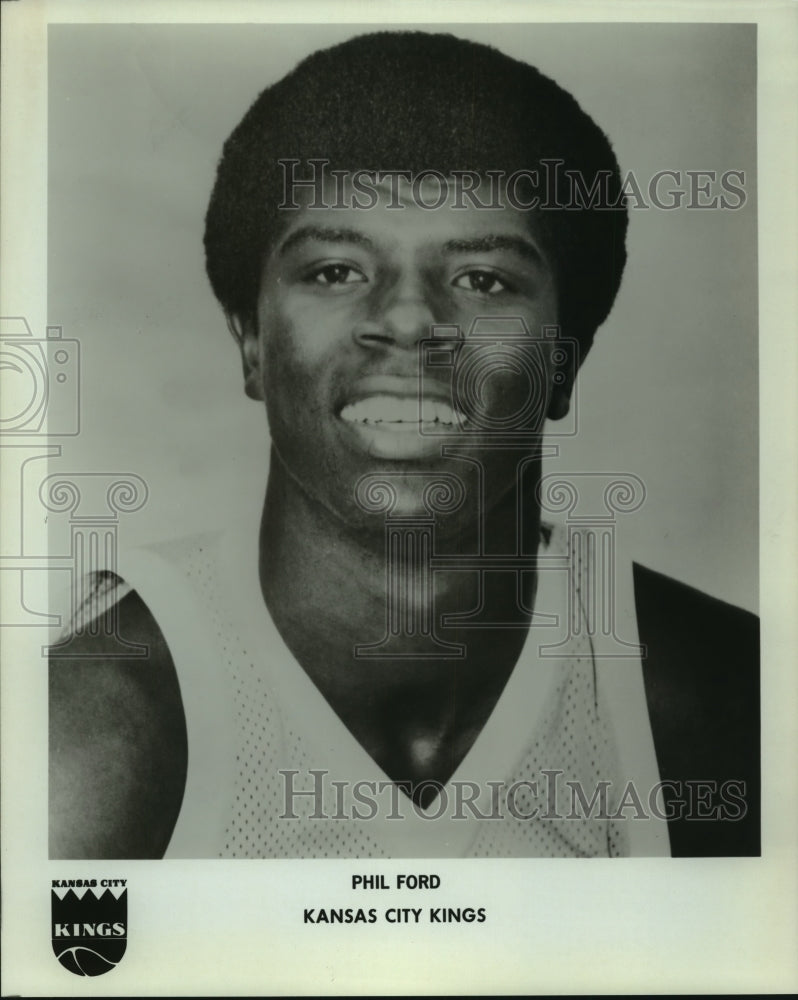 Press Photo Phil Ford, Kansas City Kings Basketball - sas05875-Historic Images