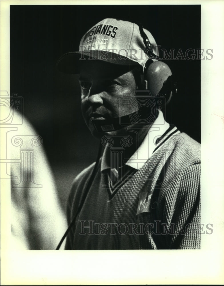 1992 Jay versus Judson, Jay Coach Larry Pullin-Historic Images