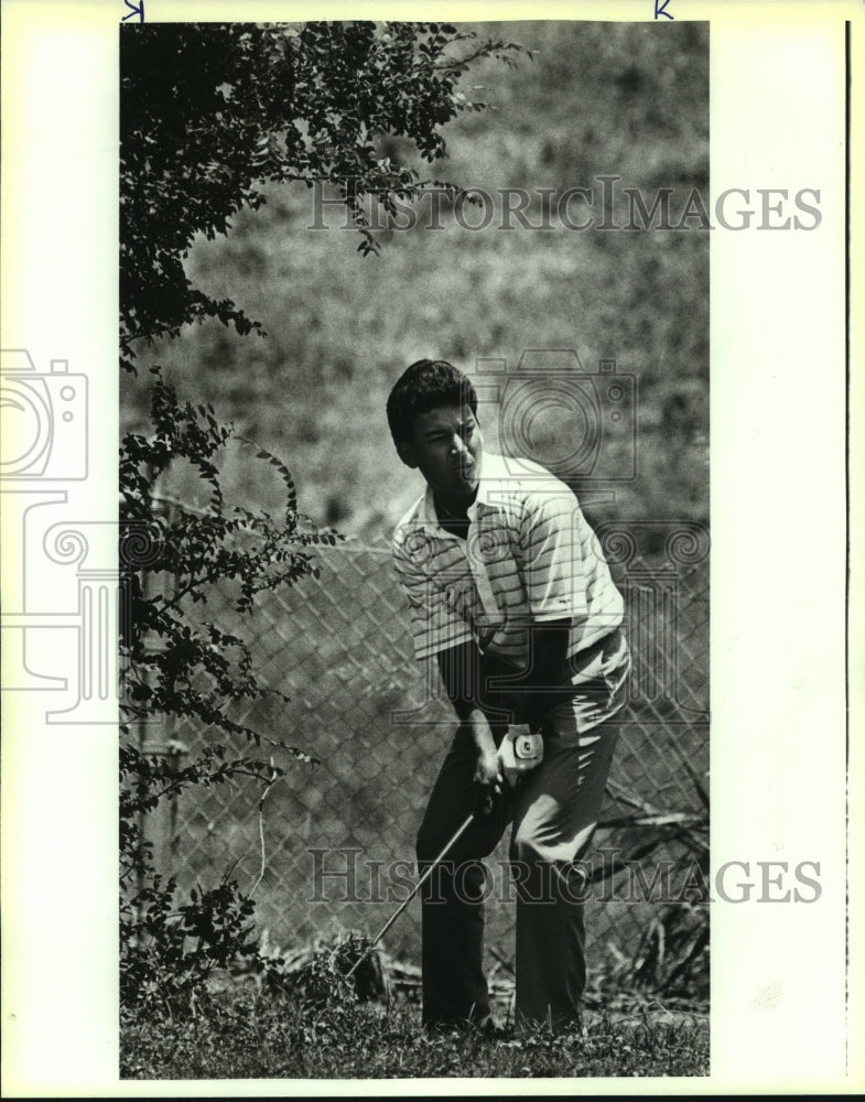 1987 Press Photo City Men&#39;s Golf, City Golf Championship, Tom Garcia - sas06105 - Historic Images