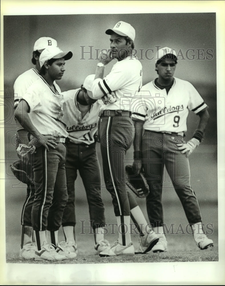 1988 Press Photo Frank Chumbley, Baseball Coach of Burbank - sas06112 - Historic Images