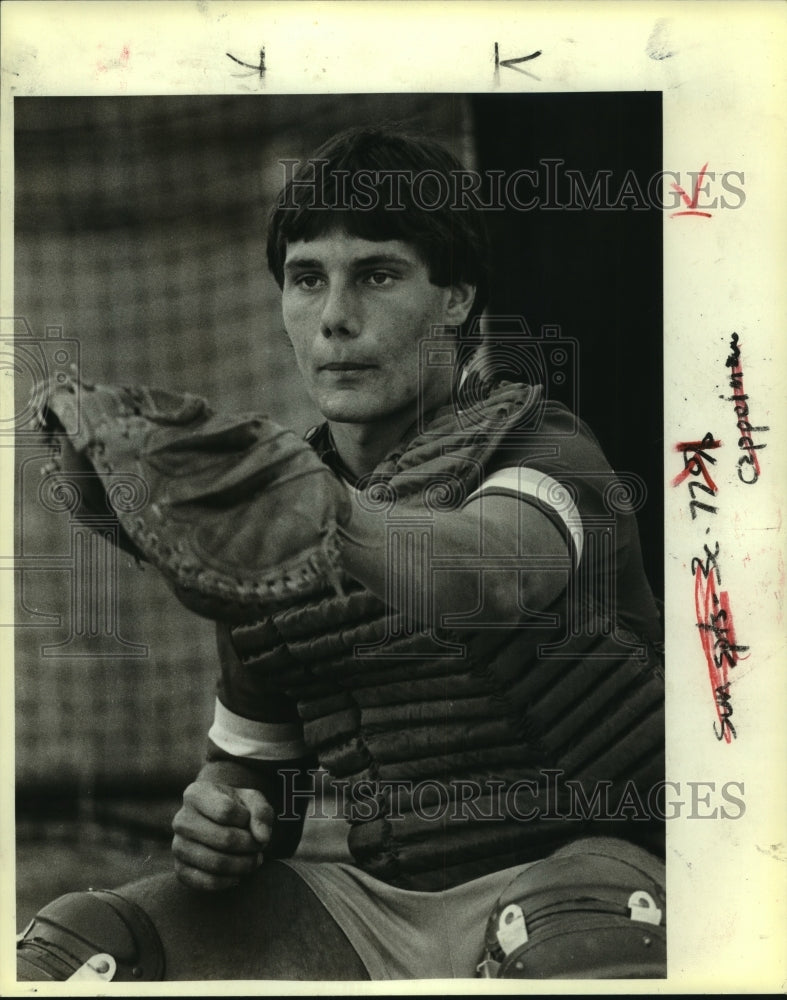 1984 Press Photo N.B. Canyon Baseball, Bret Cappleman - sas06150 - Historic Images