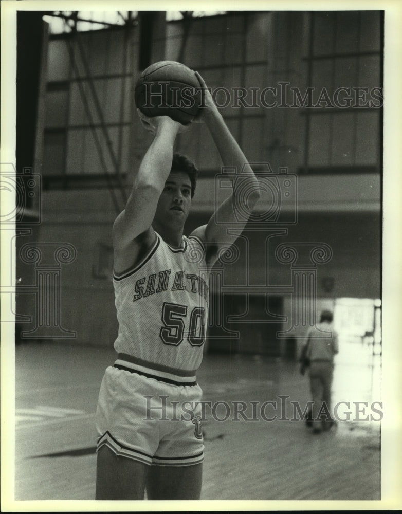 1984 Press Photo UTSA Basketball, Troy Nini - sas06193 - Historic Images