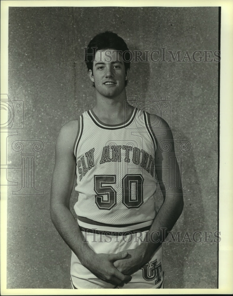 Press Photo Troy Nini, San Antonio Basketball - sas06209 - Historic Images
